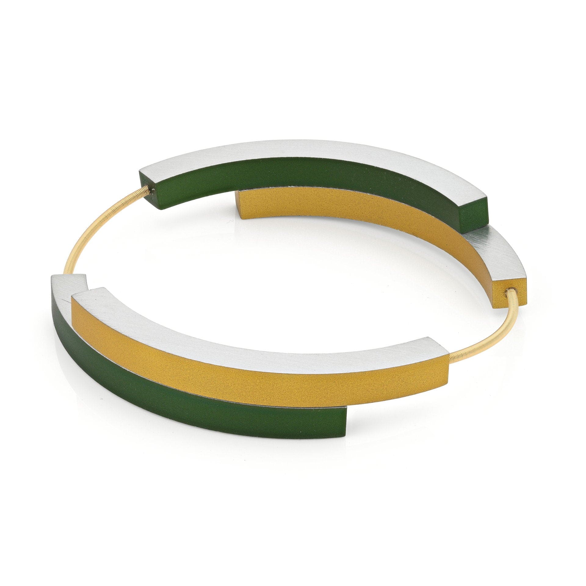 Bracelet BELLE Green | Gold-coloured | A32GRG