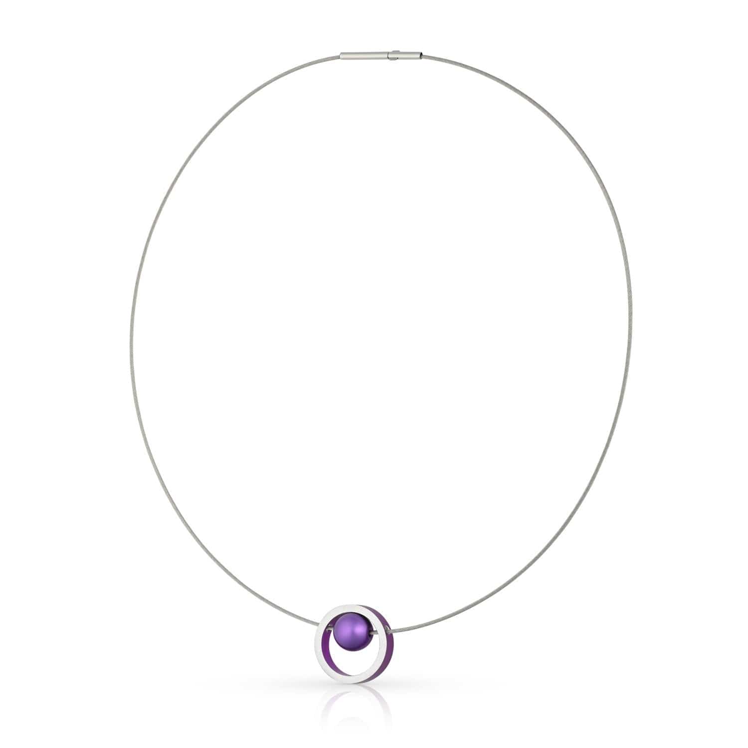 Necklace DONNA Purple | C278P