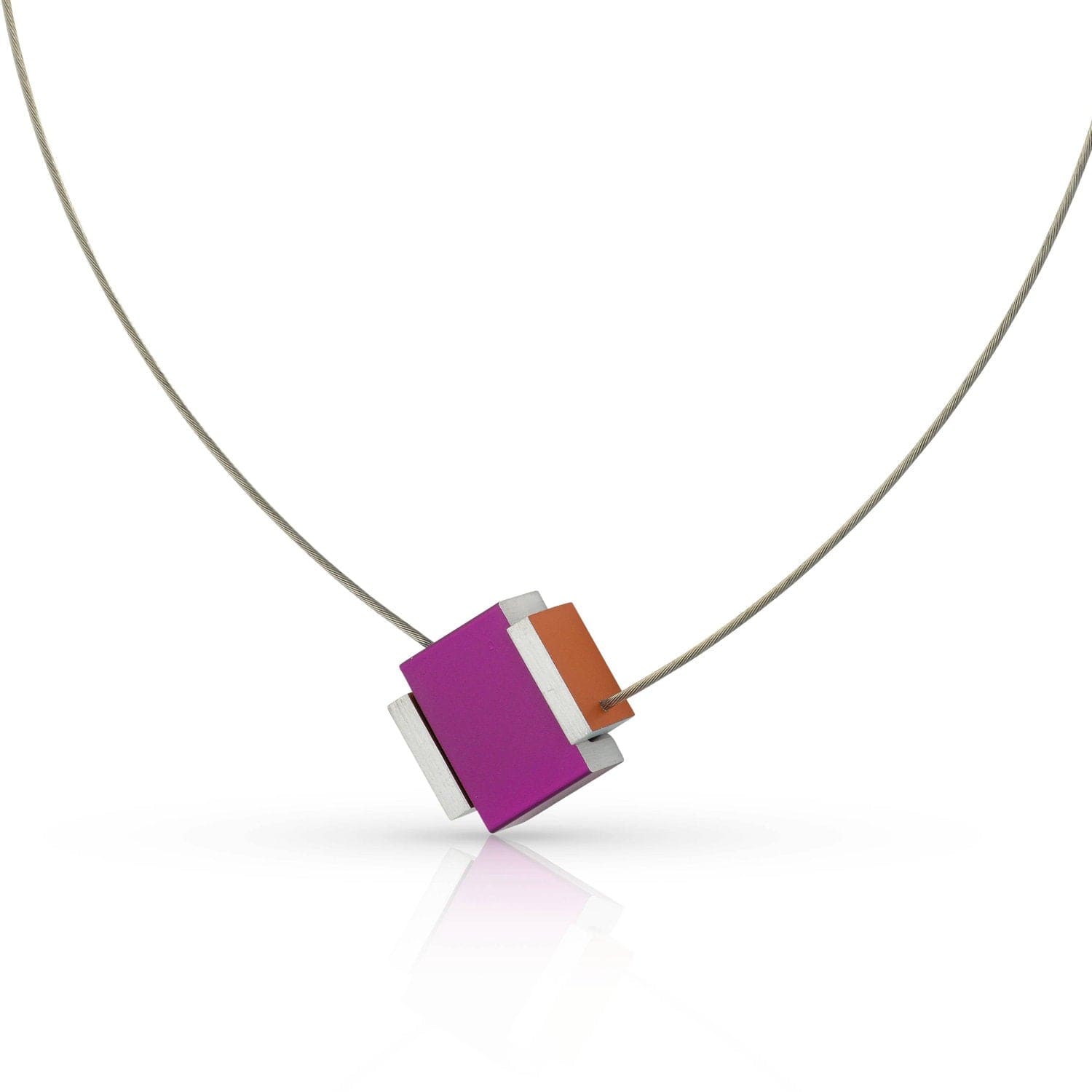 Necklace KATE purple | C25P