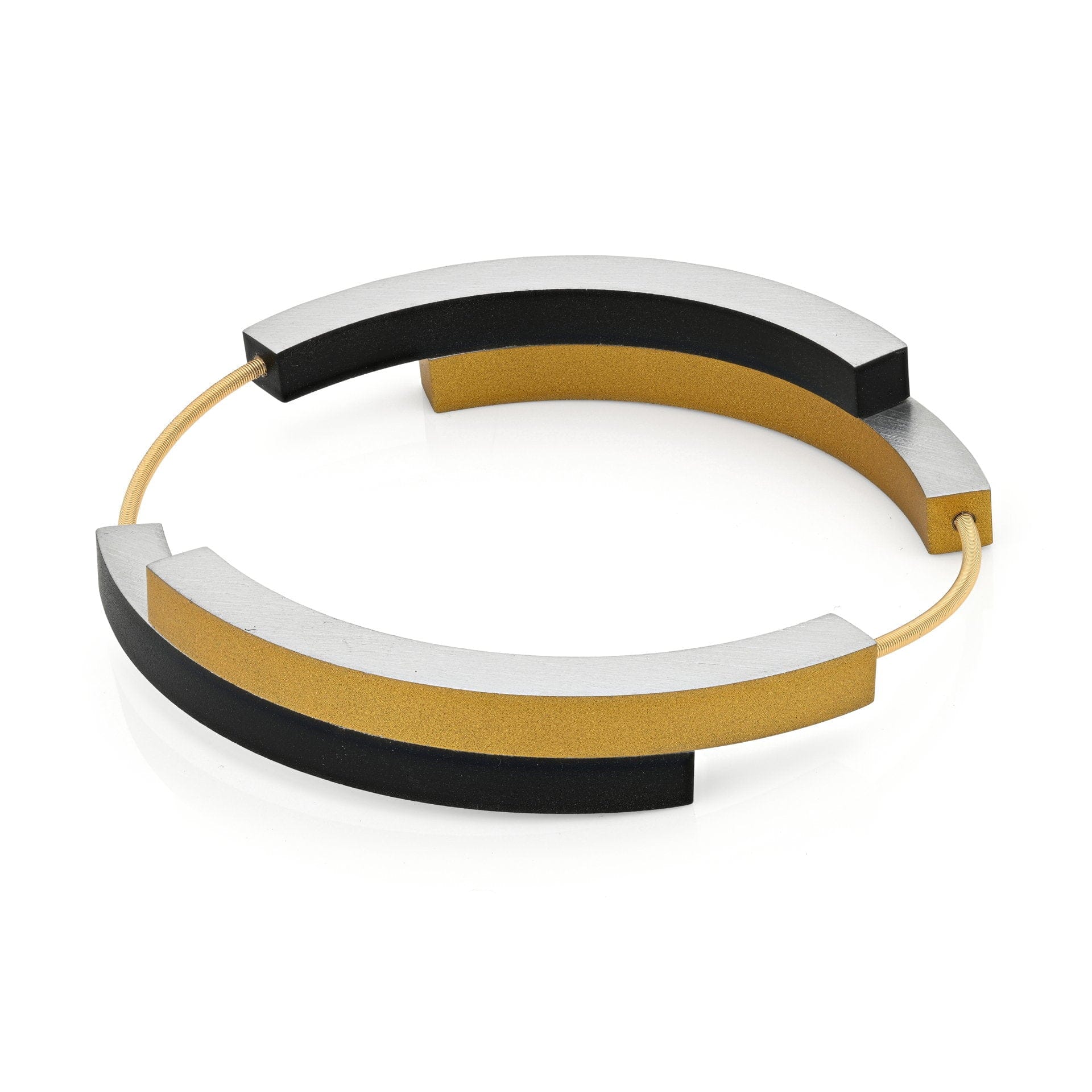 Bracelet BELLE Black | Gold-coloured | AG32ZG