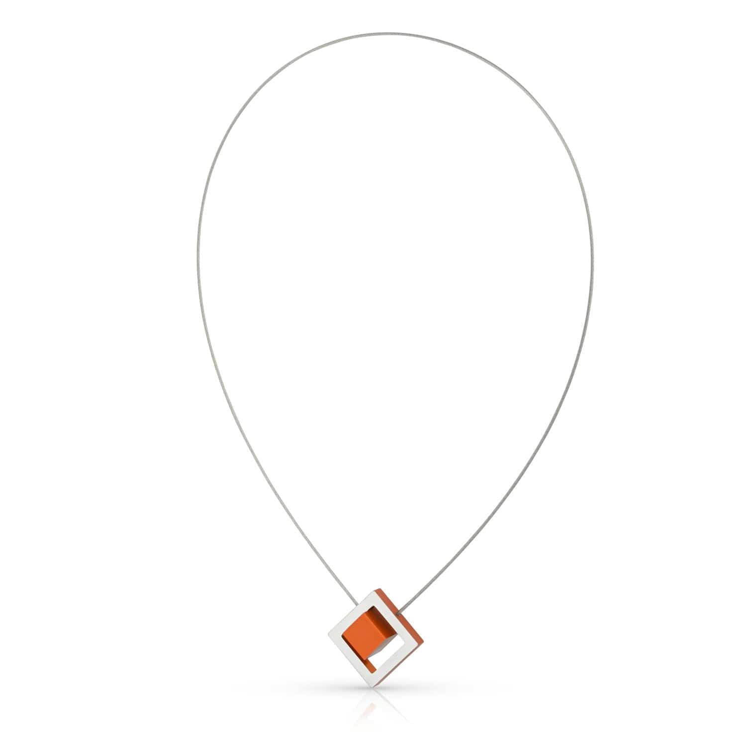 Necklace KATE orange | C25O