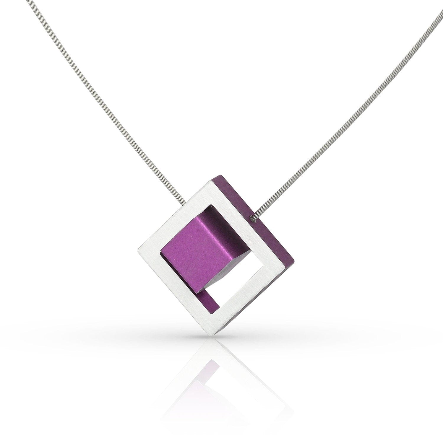 Necklace KATE purple | C25P