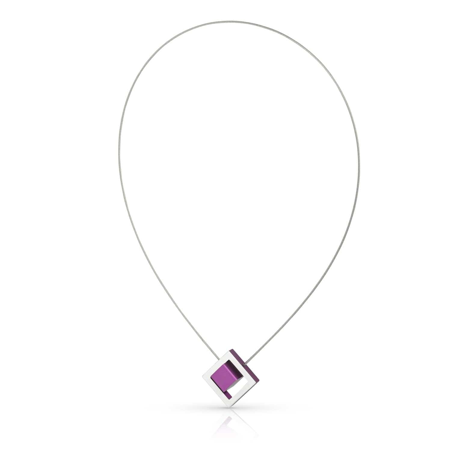 Necklace KATE purple | C25P