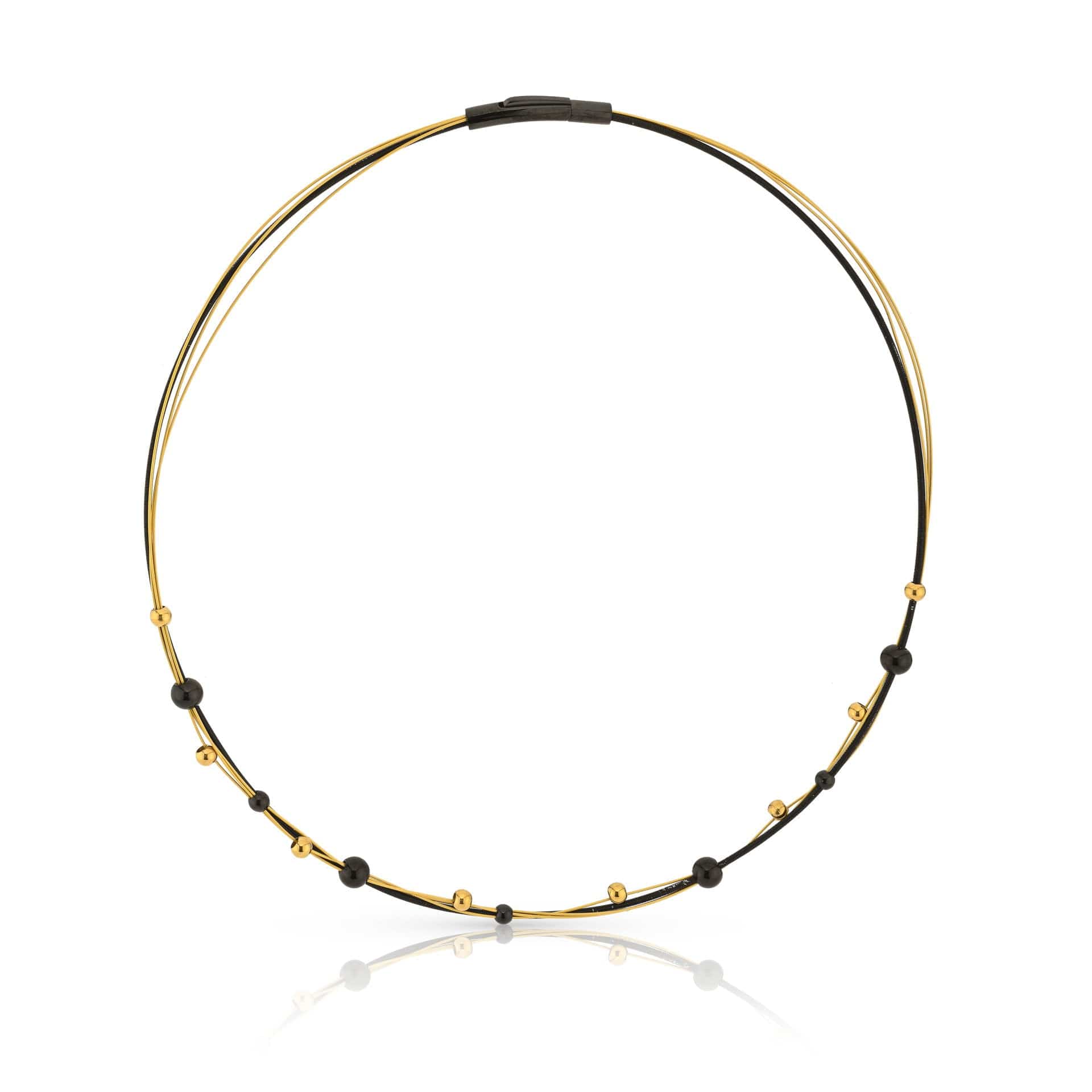 Necklace LIV Black | Gold-coloured | C269ZG