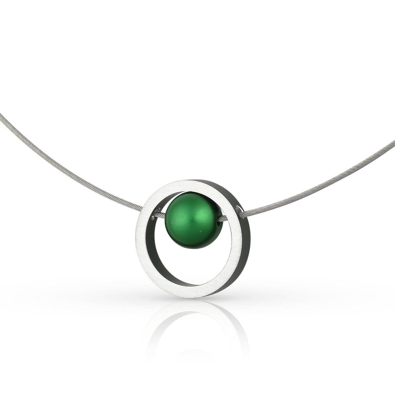 Necklace DONNA Green | C278GR