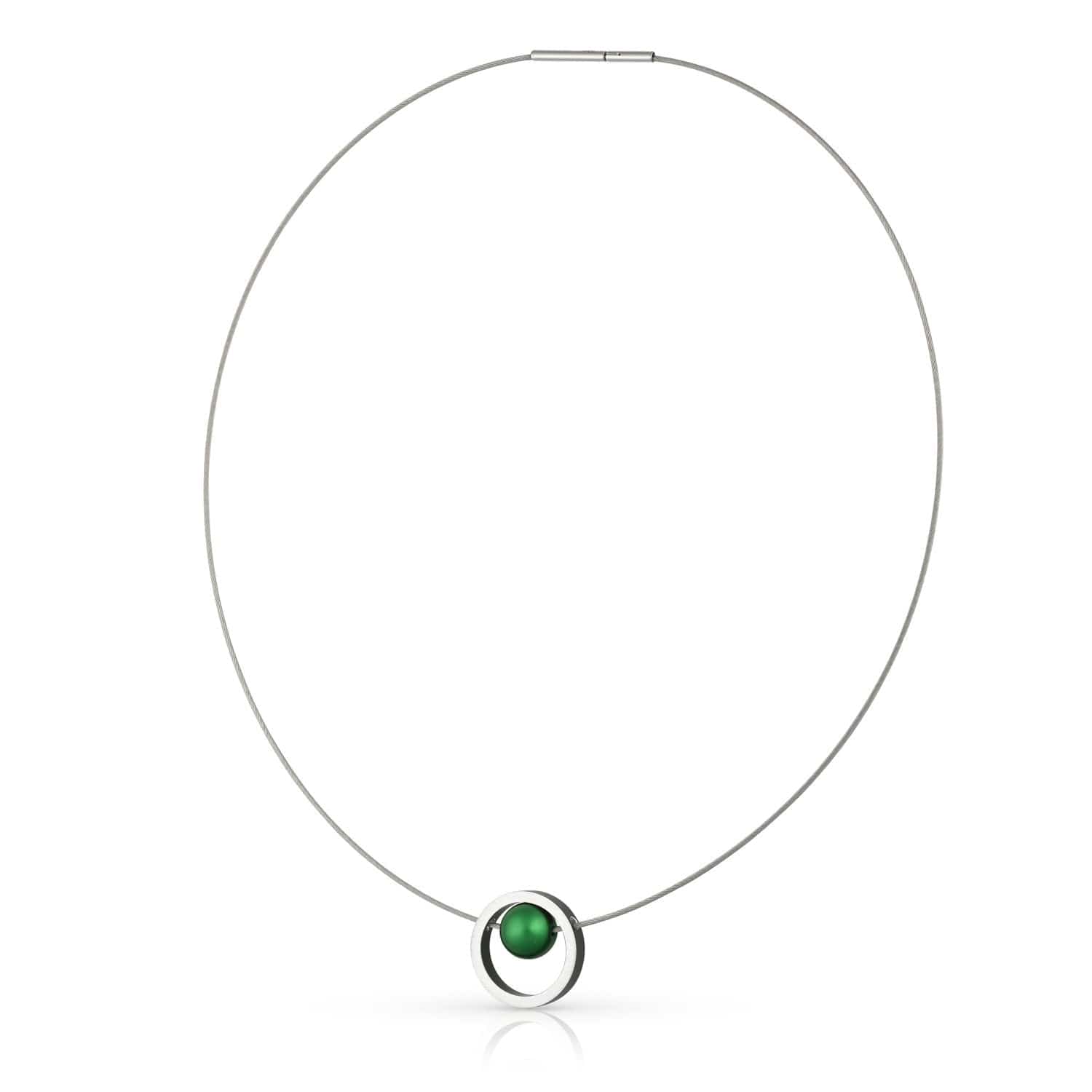 Necklace DONNA Green | C278GR