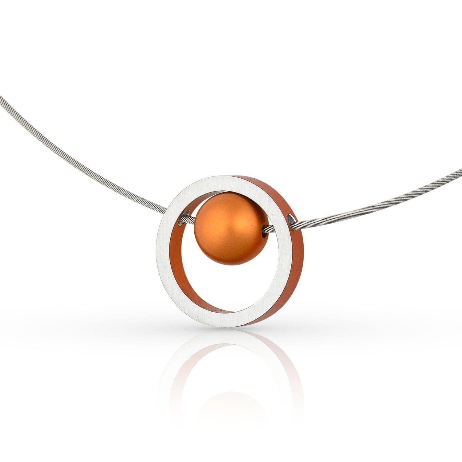 Necklace DONNA Orange | C278O