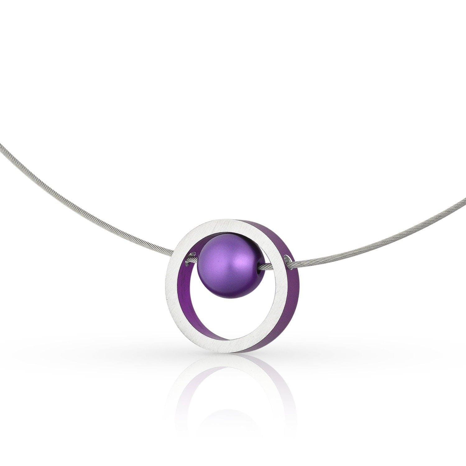 Necklace DONNA Purple | C278P