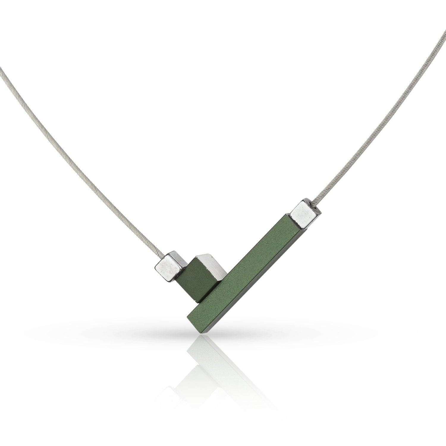 Necklace CARO Green | C279GR