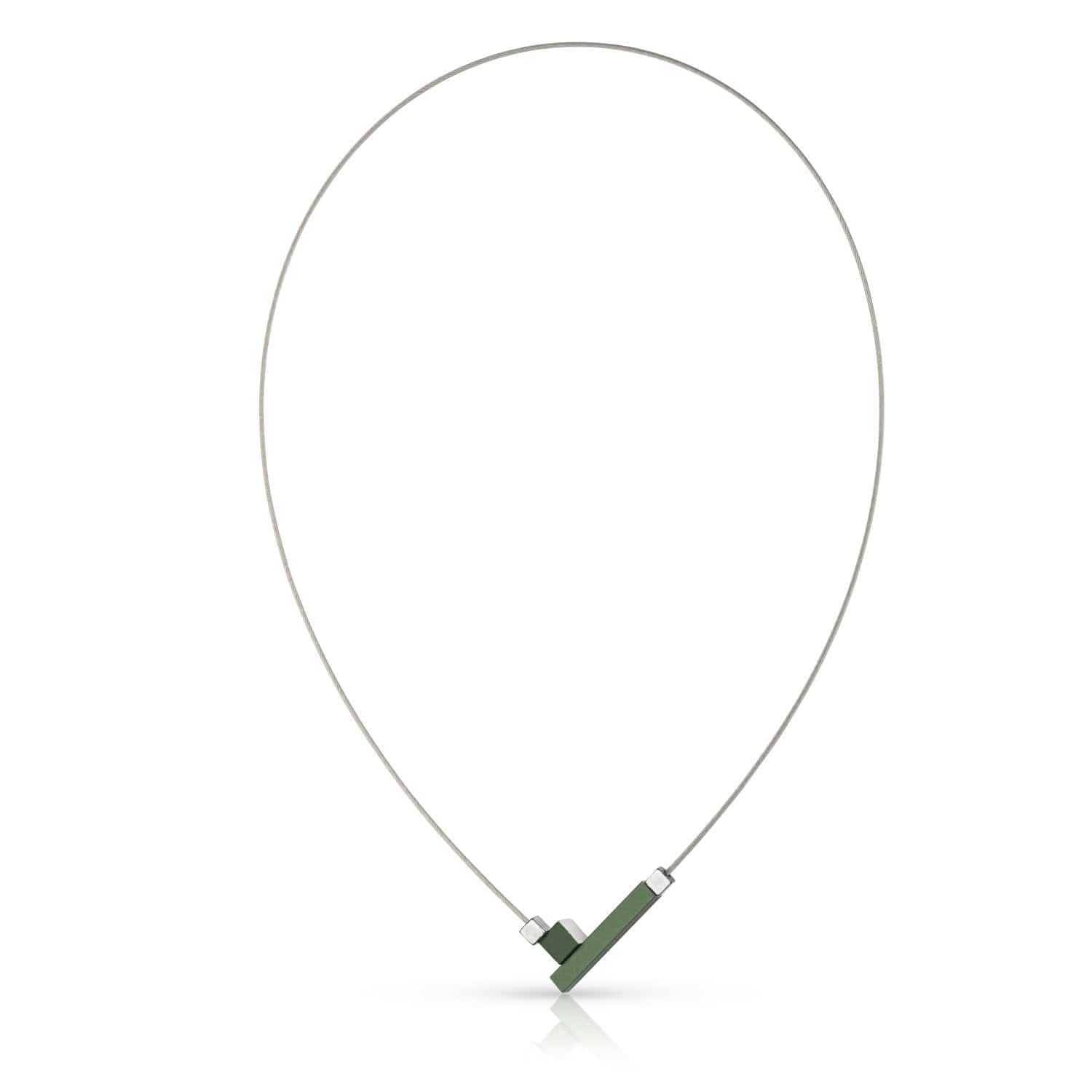 Necklace CARO Green | C279GR