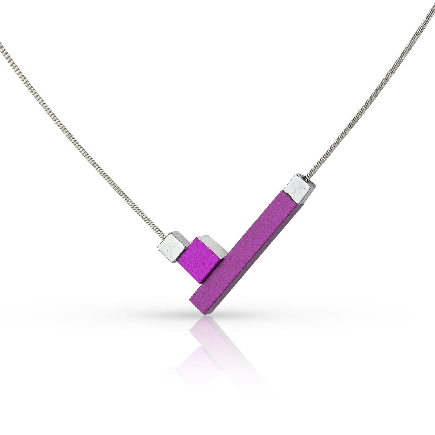Necklace CARO Purple | C279P