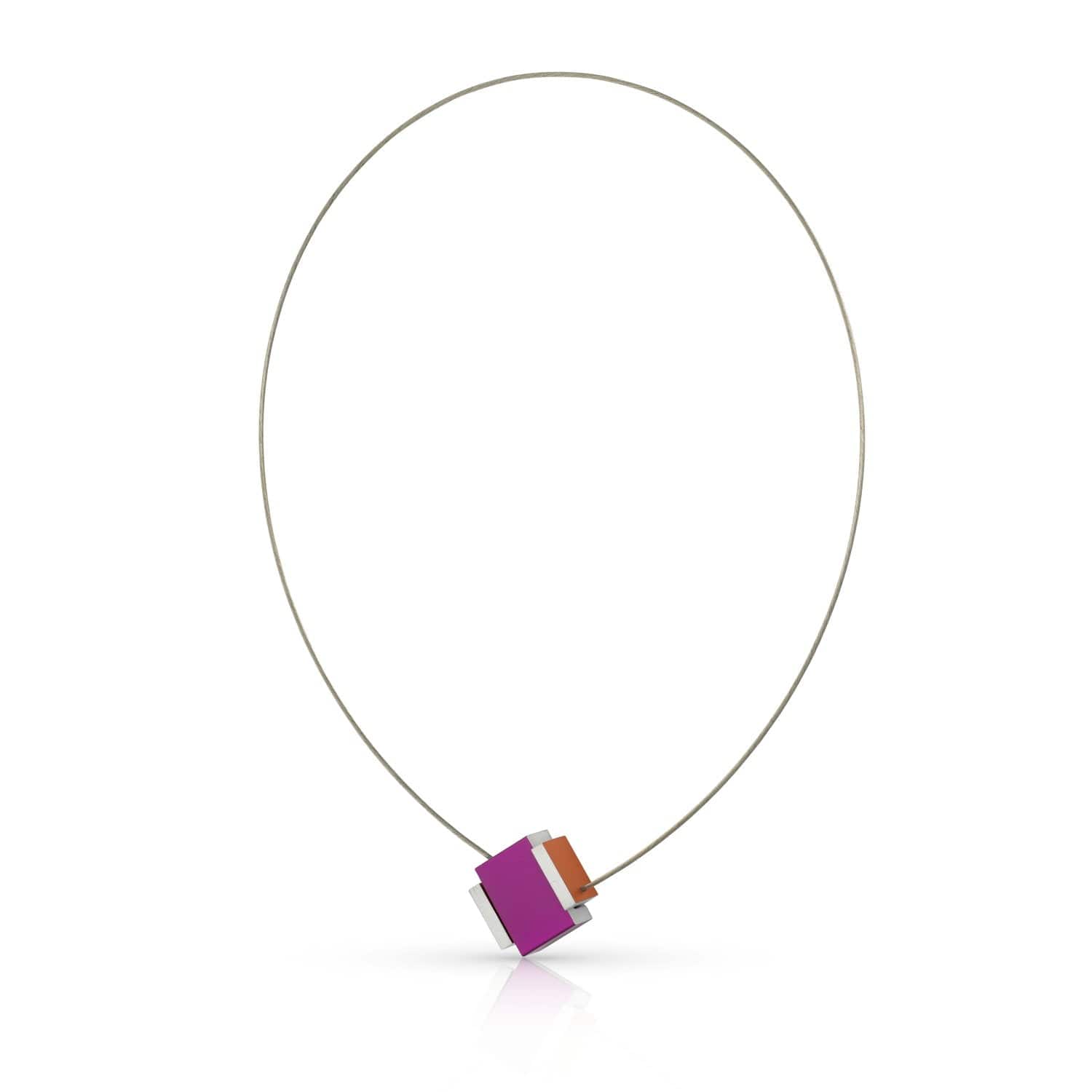 Necklace KATE purple | C25P