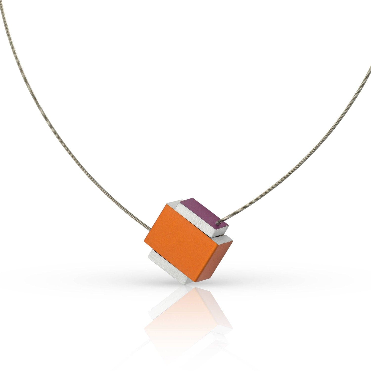 Necklace KATE purple | C25P