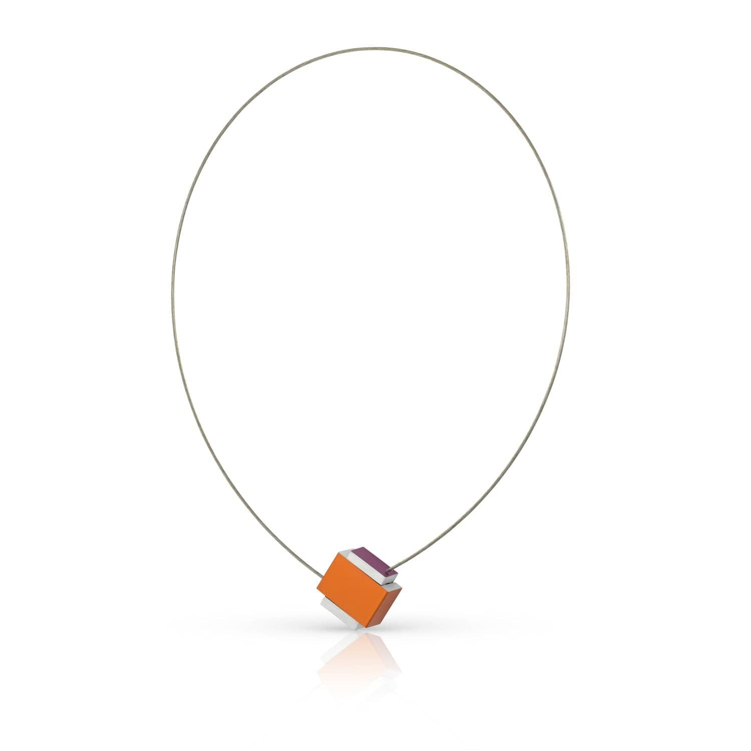 Necklace KATE purple | C25P