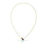 Necklace KAAT Blue | Gold-coloured | CG205BG