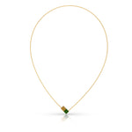 Necklace KAAT Green | Gold-coloured | CG205GRG
