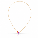 Necklace KAAT Orange|Purple | CG205OP