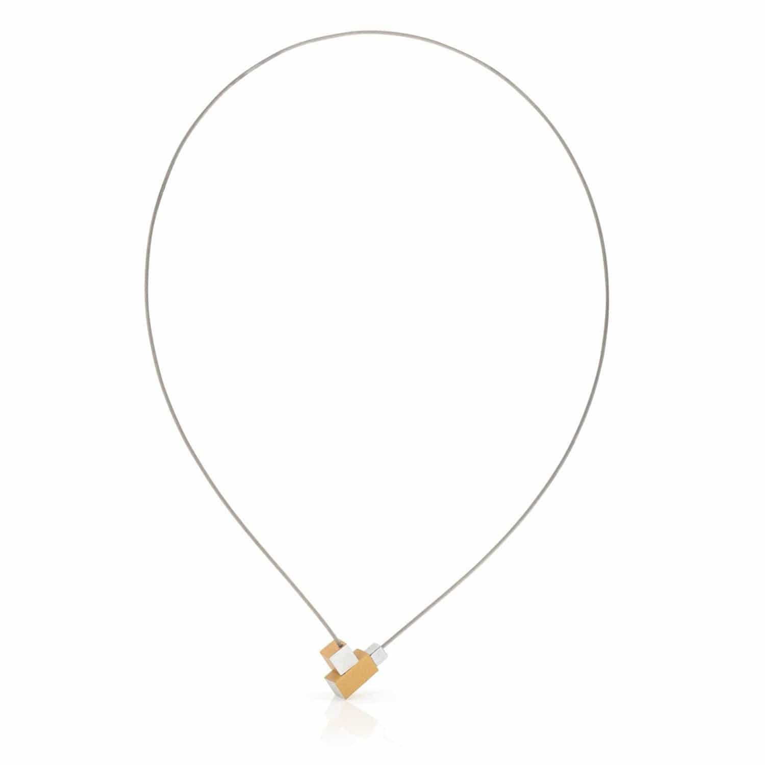 Necklace KES Gold-coloured | C206G