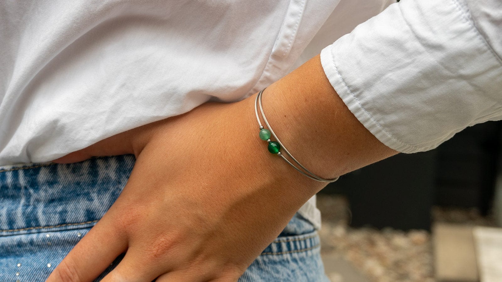 Thinking of You gemstone bracelets with birthstones | CLIC by Suzanne