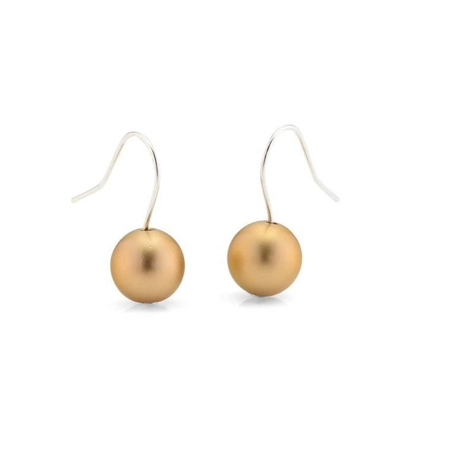 Earrings LINNE Gold-coloured | O39G