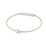 Ich denke an dich Armband Kugel gold