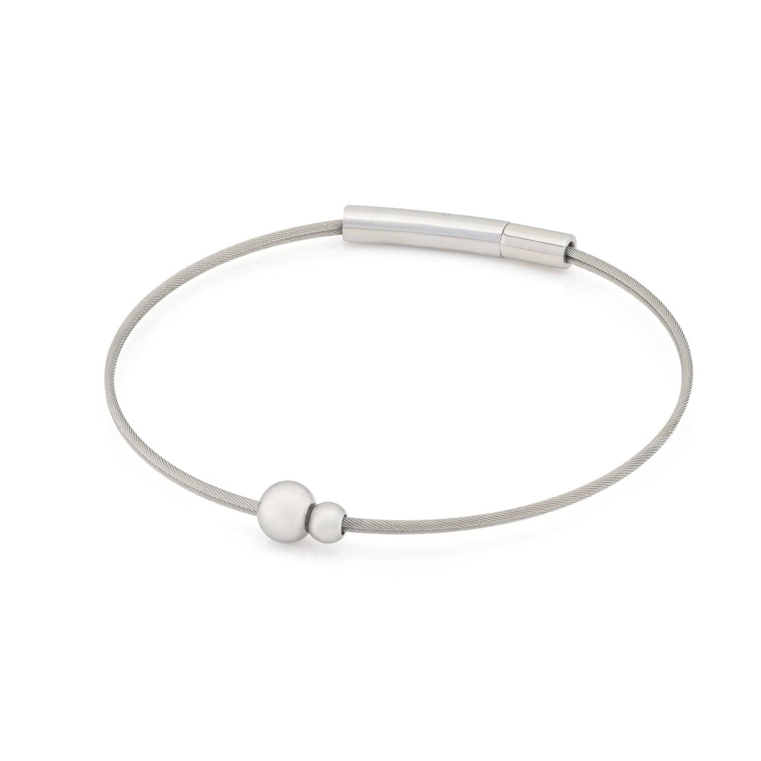 Ich denke an dich Armband Kugel gold