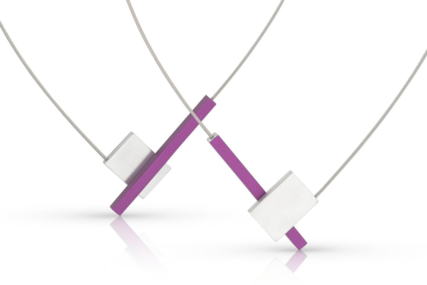 Necklace SANNE Purple | C261P