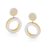 Earrings ROSE gold-coloured | O55G
